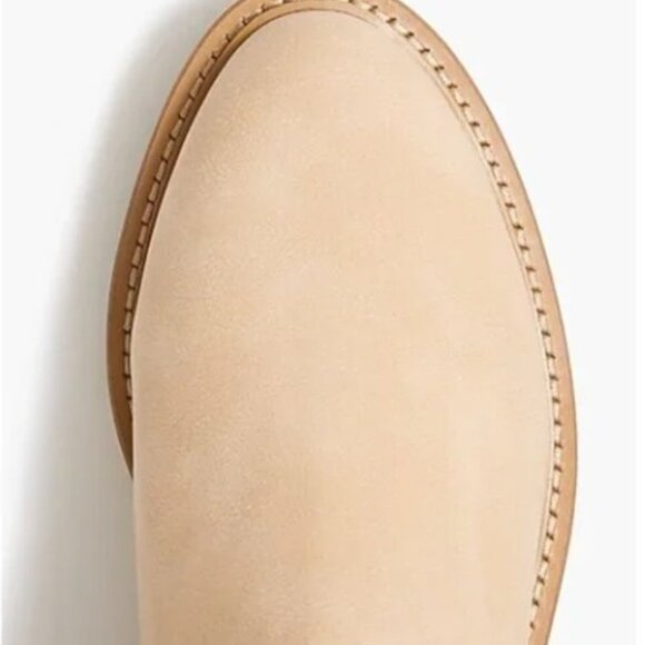 J. Crew Sherpa-Lined Lug Sole Chelsea Boots in Camel - Picture 2 of 6